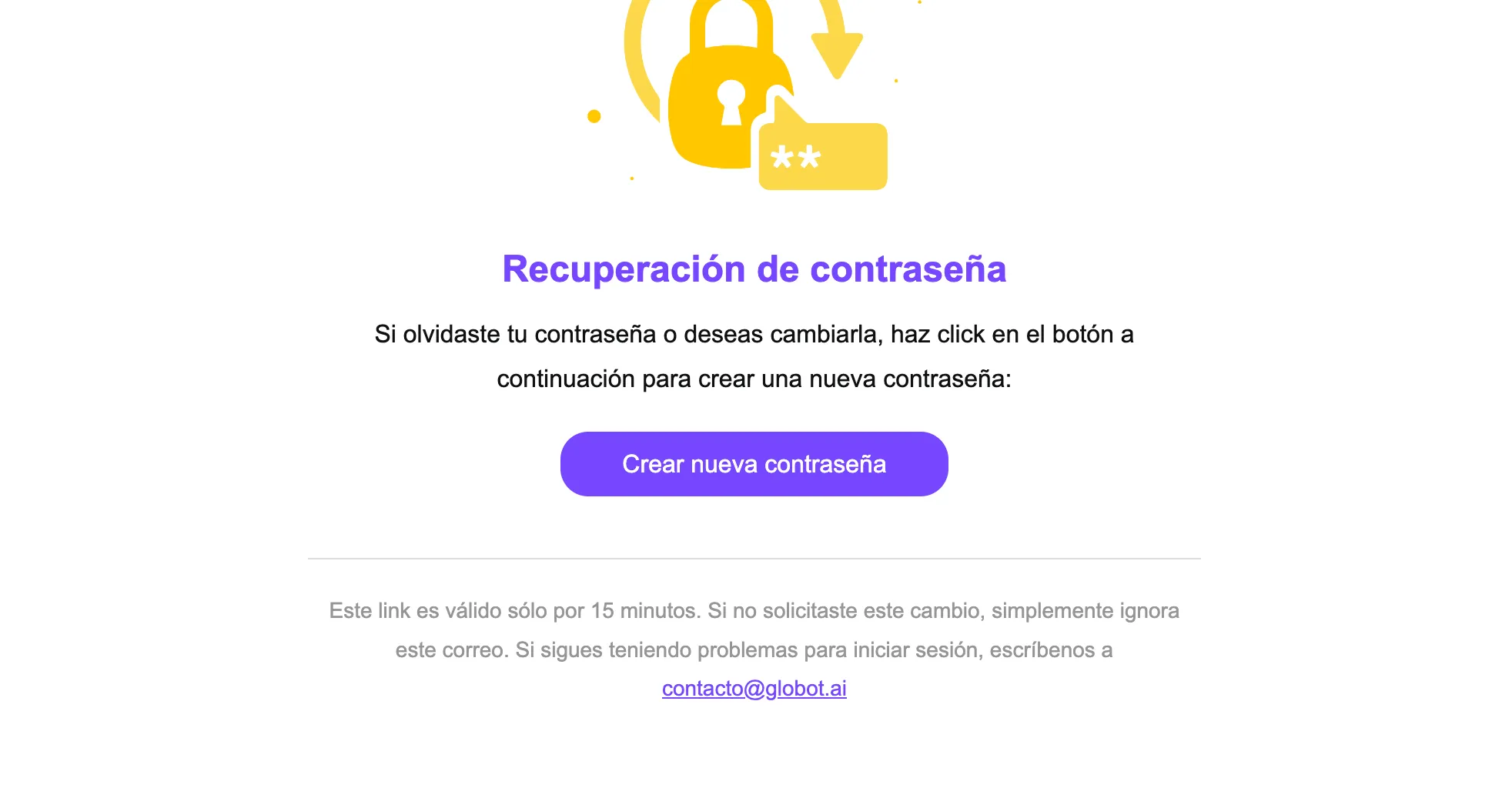 Modal para agregar pregunta de inicio con campos de Pregunta y Respuesta